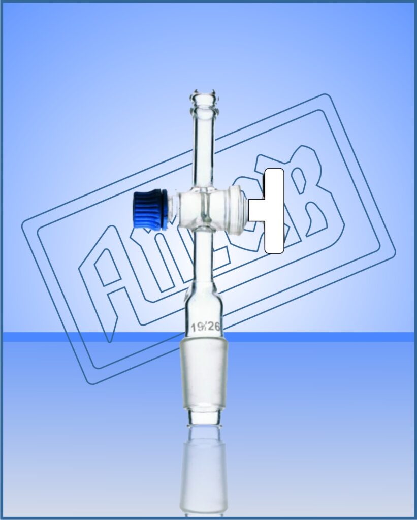 Adapter, Cone with Glass Stopcock
