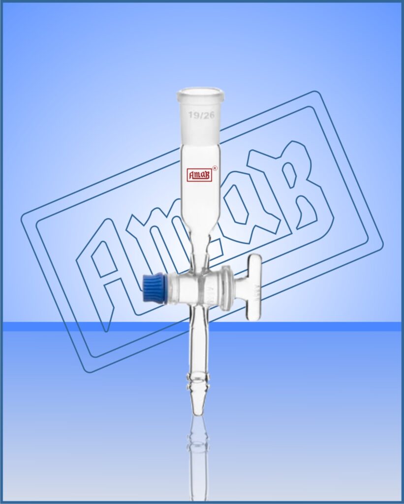 Adapter, Socket with Glass Stopcock