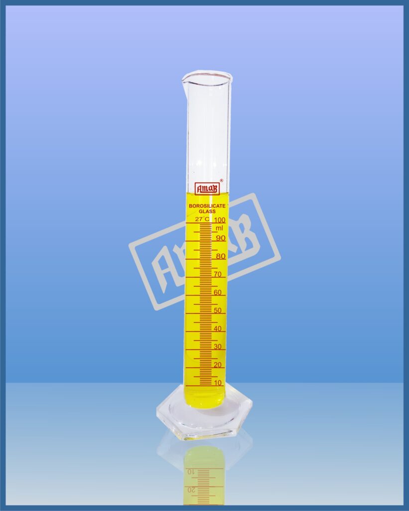Measuring Cylinder Graduated, Hex Base, Class A