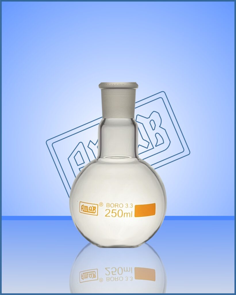 Boiling Flask, Flat Bottom with Standard I/C Joints