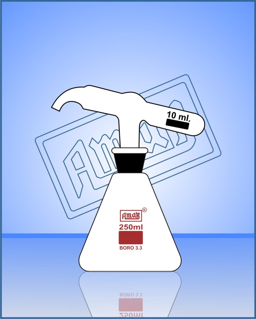 Pipette Automatic, (Tilt Measure), Complete with Flask