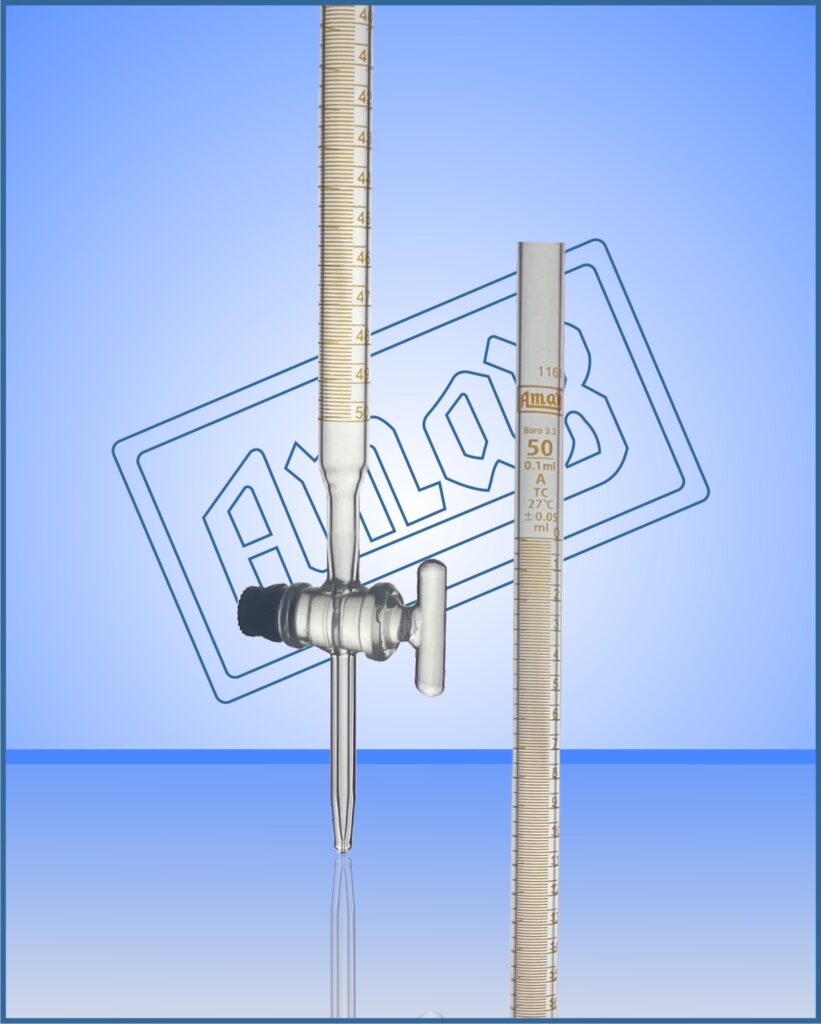 Burettes Class A with Glass Stopcock
