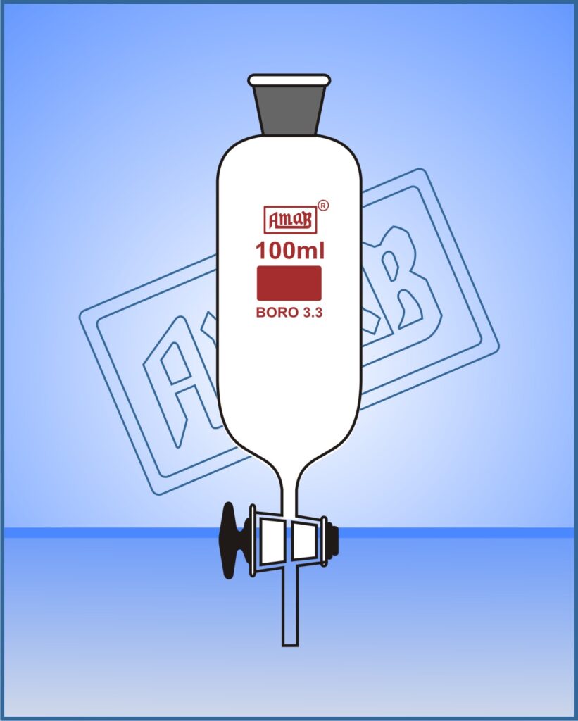 Dropping Funnel, with Glass Stopcock & Stopper