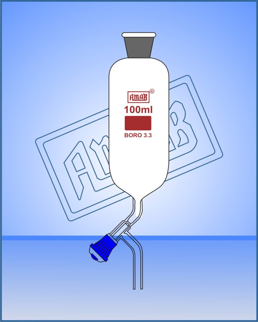 Dropping Funnel, with Rota Flow Stopcock & Stopper