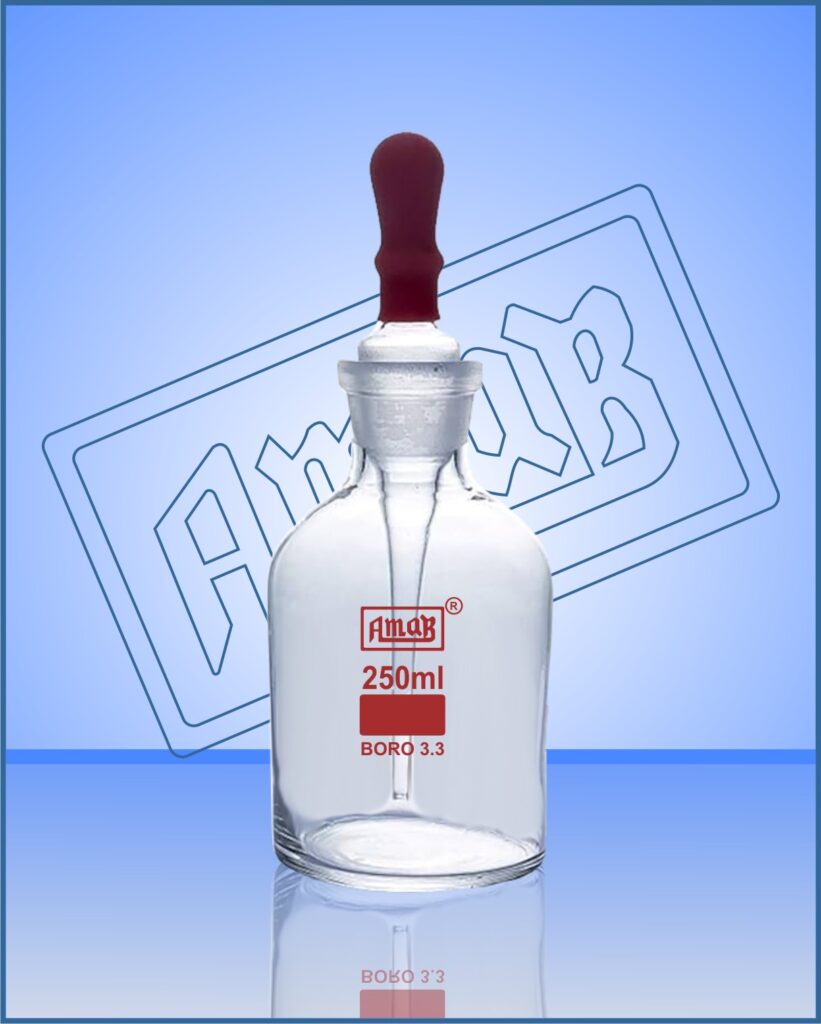 Dropping Bottle, Fitted with I/C Dropper & Rubber teat