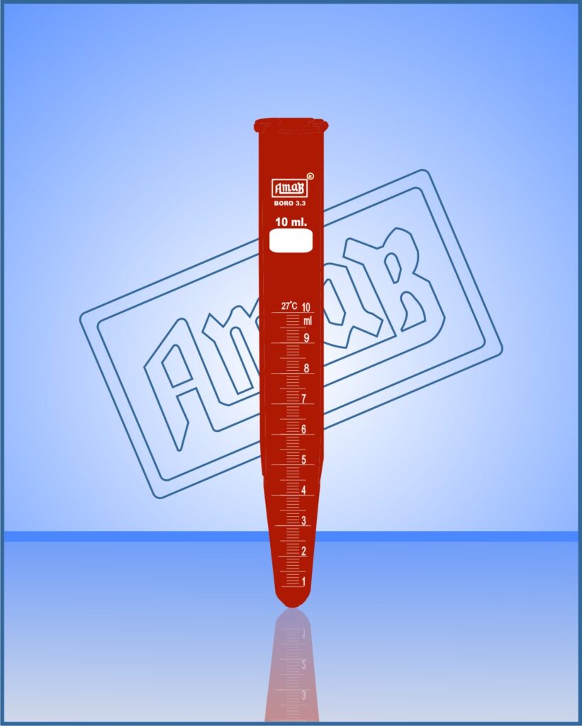 Centrifuge Tube, Graduated, Amber Coated