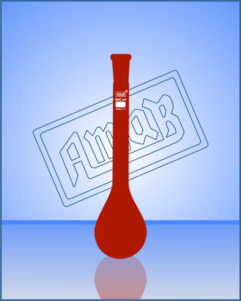 Kjeldhal Flask, Without I/C Joint, Amber Color