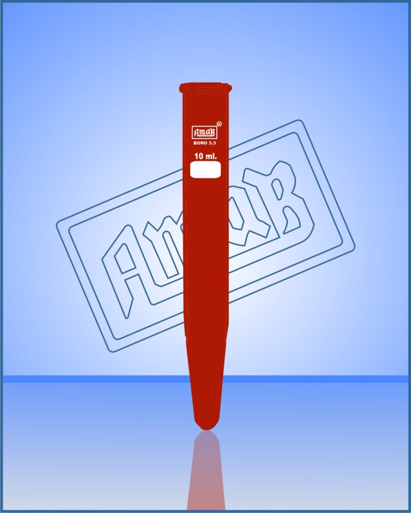 Centrifuge Tube, Conical Bottom, Amber Coated
