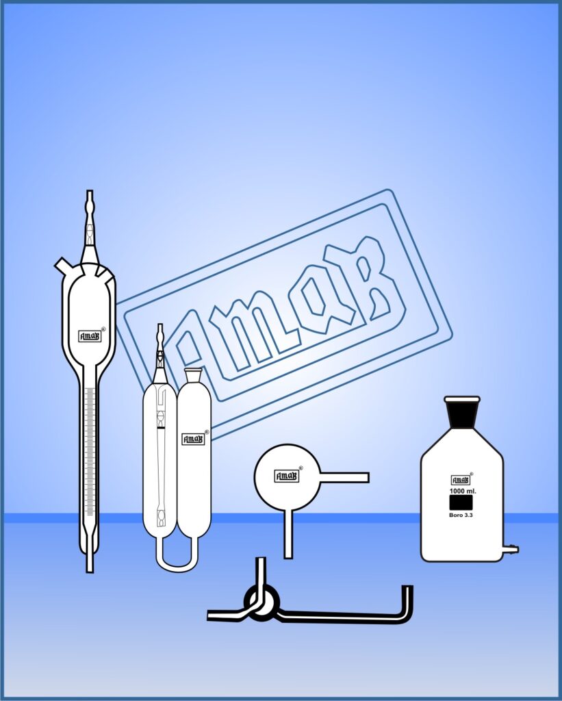 CARBON, SULPHUR DETERMINATION GLASS PARTS