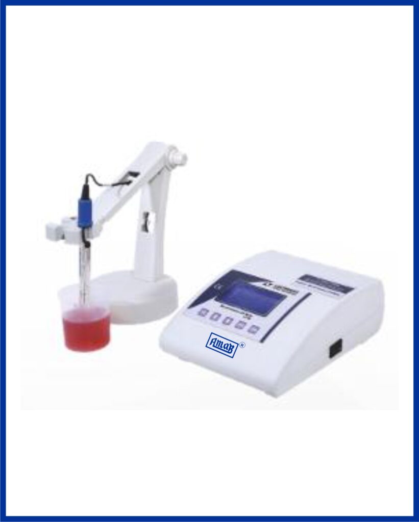 Microprocessor pH/ Temperature/ mv meter (Graphical Display)