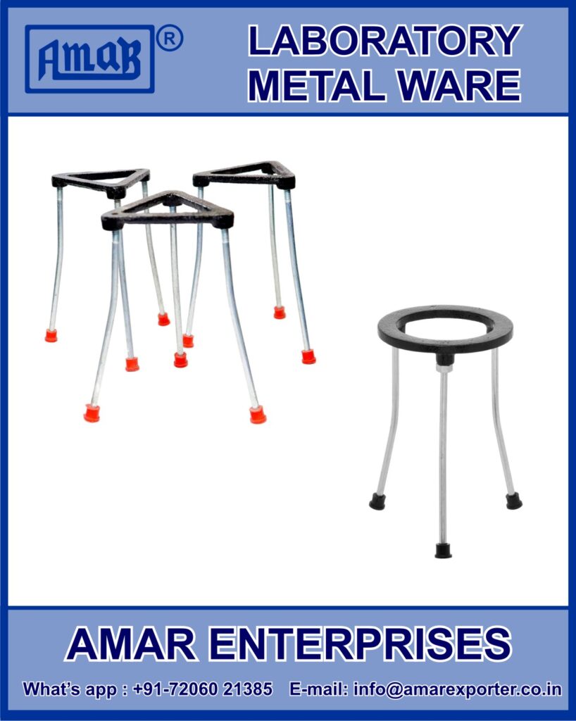TRIPOD STAND CAST IRON BRASS P.C.