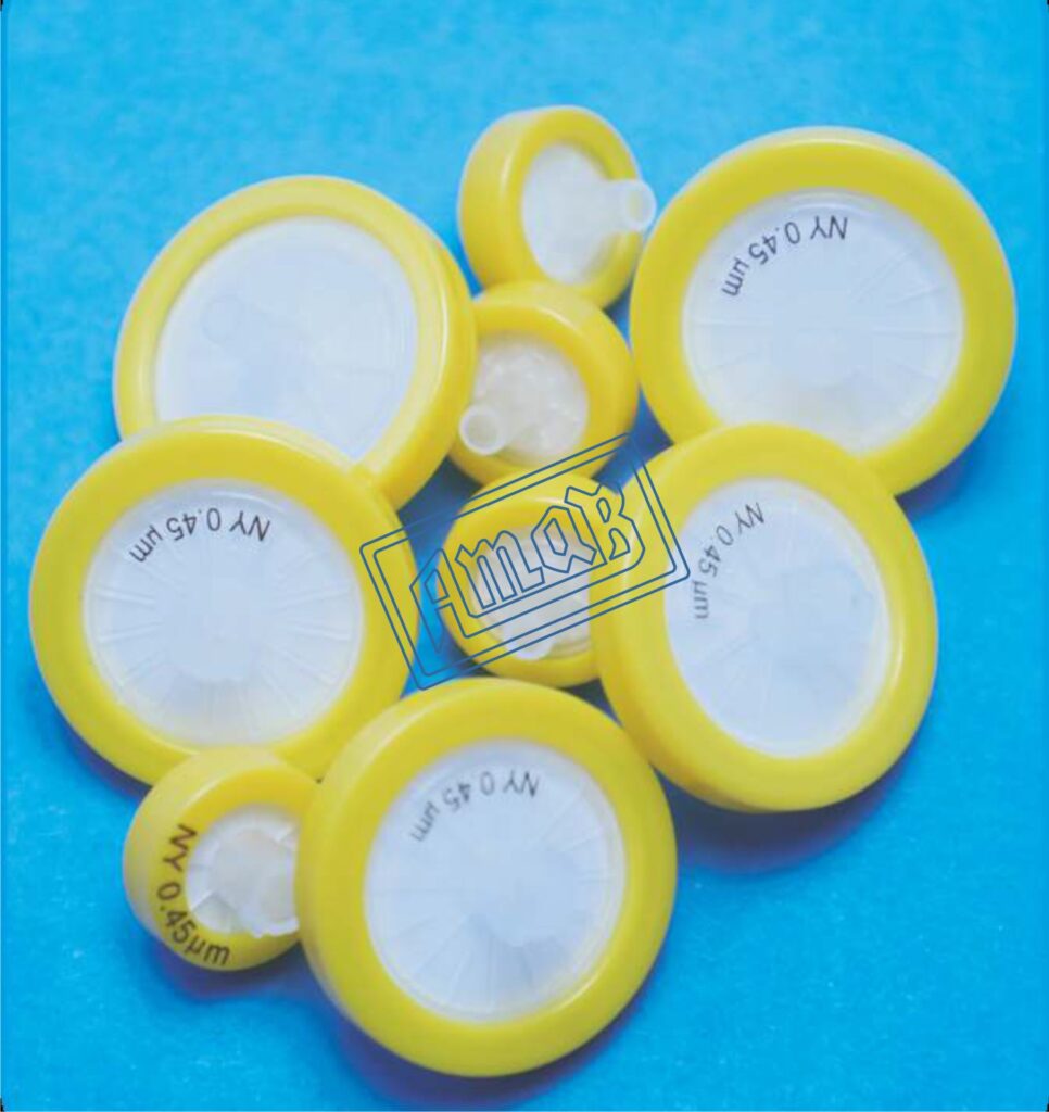 Nylon Syringe Filter (Non Sterile) Packed in Transparent Plastic Jar