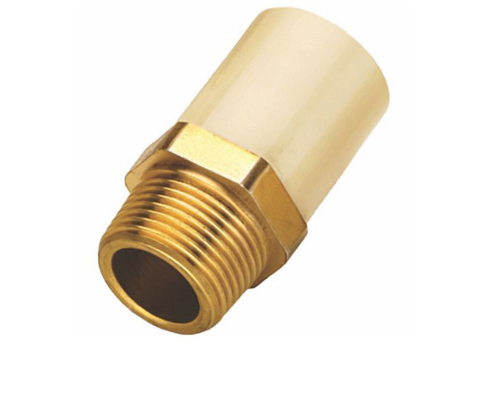 CPVC Male Adaptor Brass (MTA Brass)