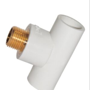 UPVC Brass MTA Tee